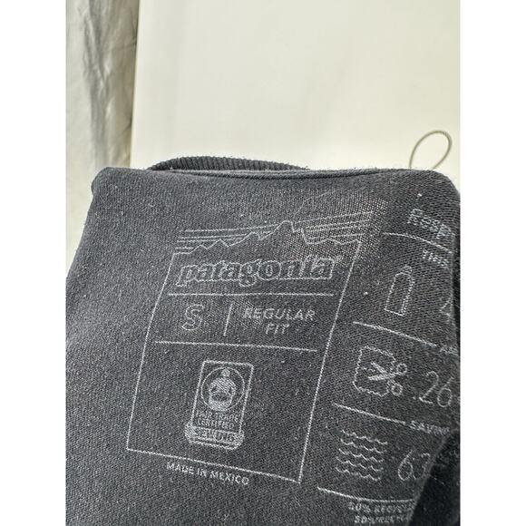 Patagonia Small Men Crewneck Responsibili-tee T-shirt Short Sleeve 47-25 - Picture 4 of 10